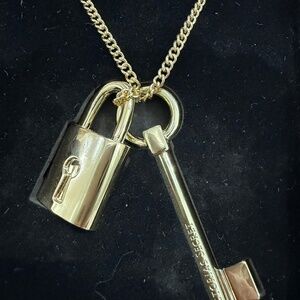 Victoria's Secret Limited Edition Lock and Key Necklace